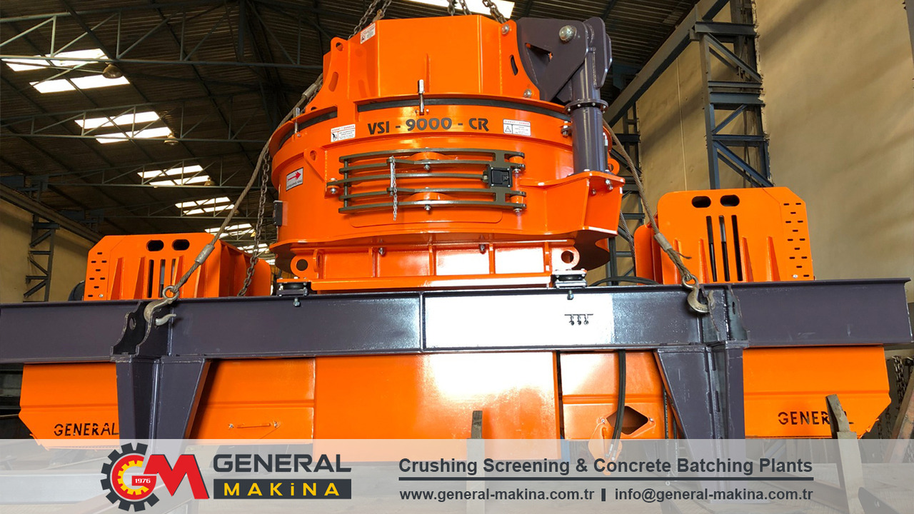 Trituradora de impacto nuevo General Makina New Design Hard Stone Crusher: foto 9