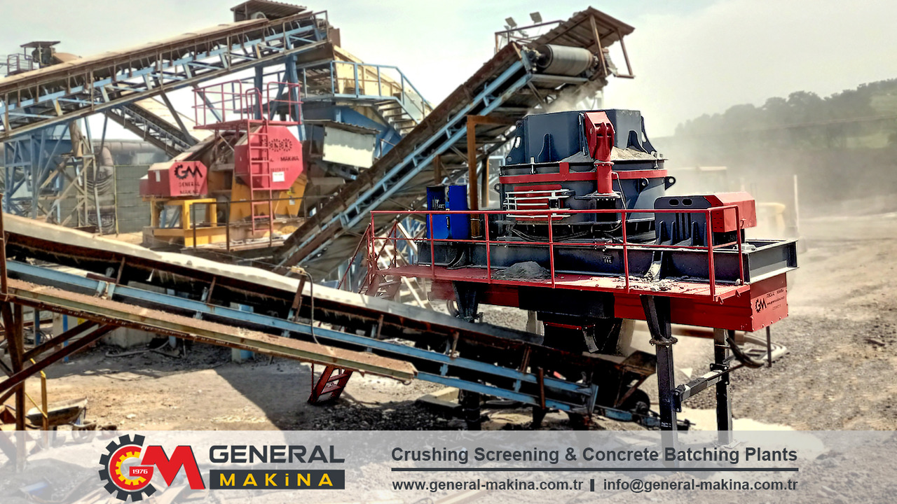Trituradora de impacto nuevo General Makina New Design Hard Stone Crusher: foto 8