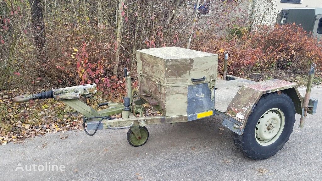 Dalsted DT1300 Plattform (ähnlich HMK 0.5TPHV) - Remolque plataforma/ Caja abierta: foto 1 Dalsted DT1300 Plattform (ähnlich HMK 0.5TPHV) - Remolque plataforma/ Caja abierta: foto 1