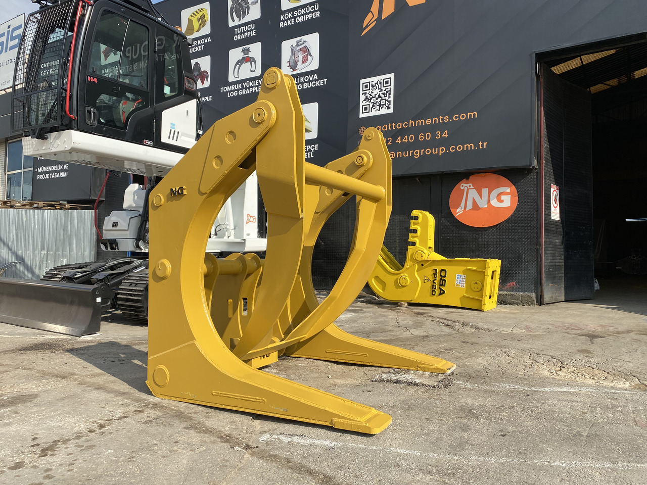 LOG GRAPPLE FOR LOADER - Pinza para Cargadora de ruedas: foto 2 LOG GRAPPLE FOR LOADER - Pinza para Cargadora de ruedas: foto 2