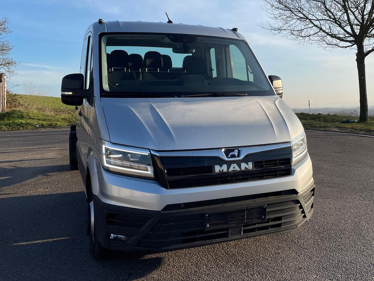 MAN TGE 5.160 Fahrgestell DOKA L4 AHK SITZHZ LED DAB - Furgoneta, Furgoneta combi: foto 3 MAN TGE 5.160 Fahrgestell DOKA L4 AHK SITZHZ LED DAB - Furgoneta, Furgoneta combi: foto 3