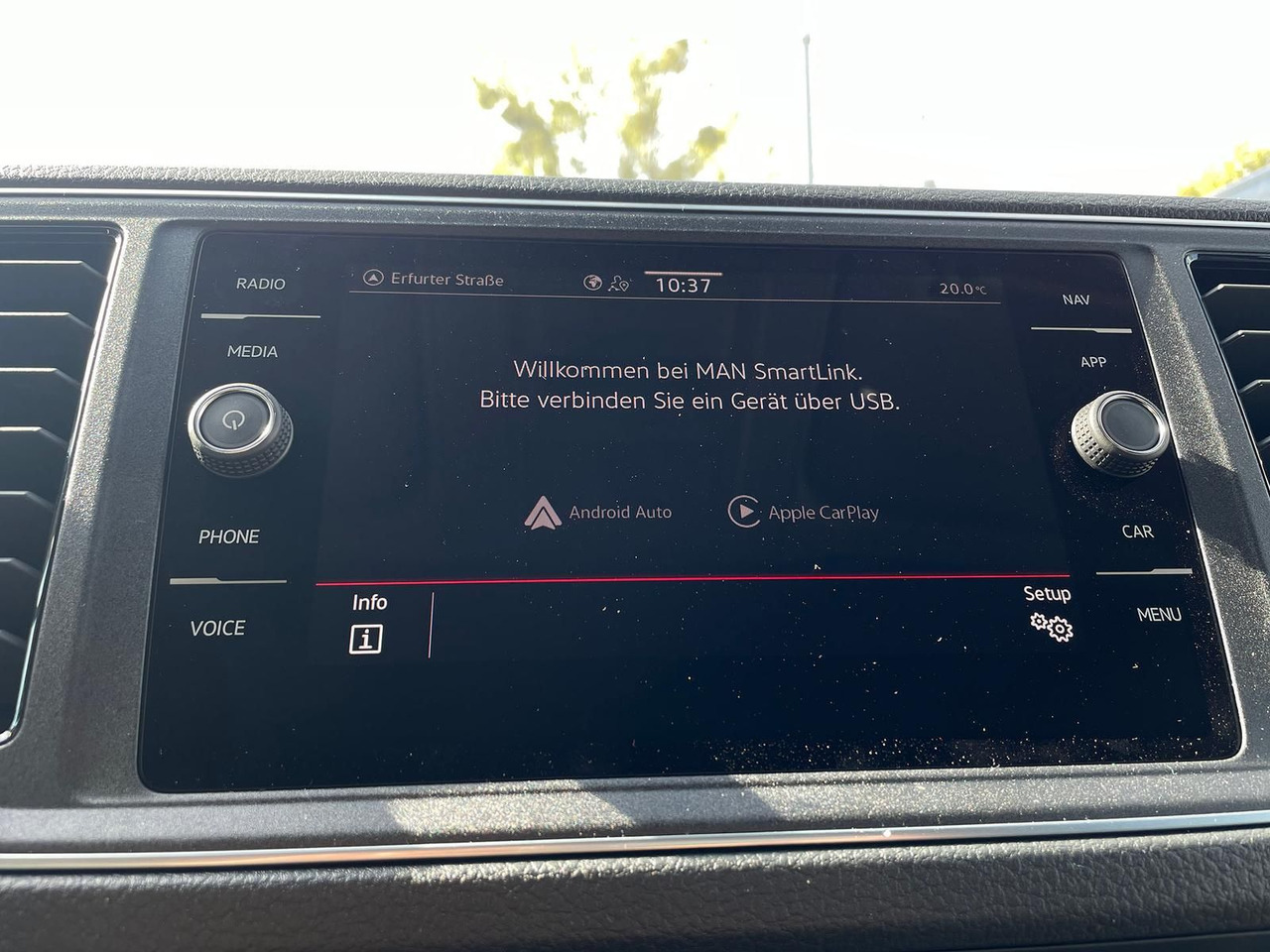 Furgoneta caja abierta, Furgoneta combi MAN TGE 3.160 Pritsche DOKA LR HECK AHK 3.5t ACC NAV: foto 18