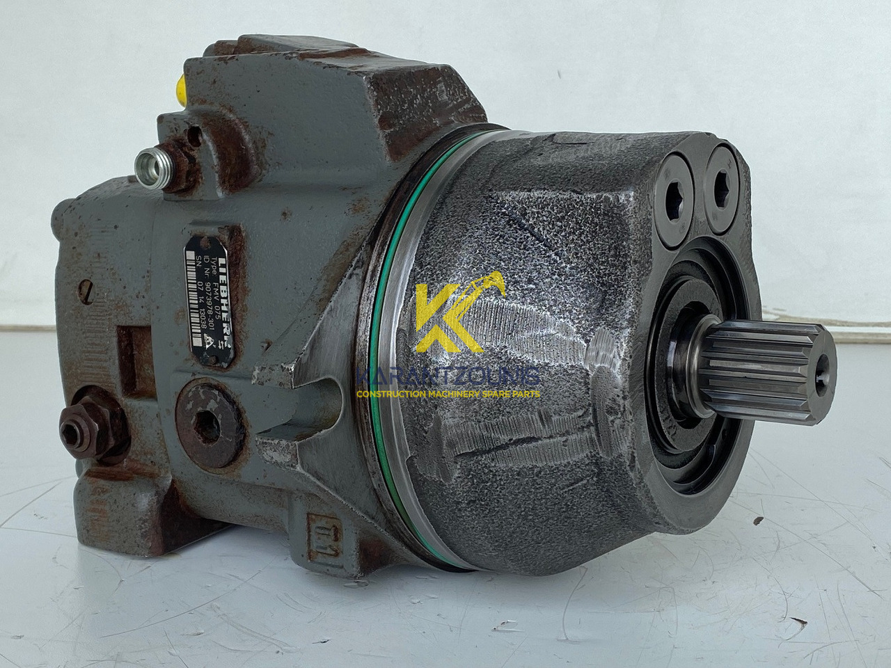 Liebherr Hydraulikeinbaumotor FMV075, ID-Nr.9073978. LOS914, LOS924, R902, R904, R912, R914, R922, R924, R924 COMP, R924 COMPA. #13038# - Motor hidráulico para Excavadora de cadenas: foto 1 Liebherr Hydraulikeinbaumotor FMV075, ID-Nr.9073978. LOS914, LOS924, R902, R904, R912, R914, R922, R924, R924 COMP, R924 COMPA. #13038# - Motor hidráulico para Excavadora de cadenas: foto 1
