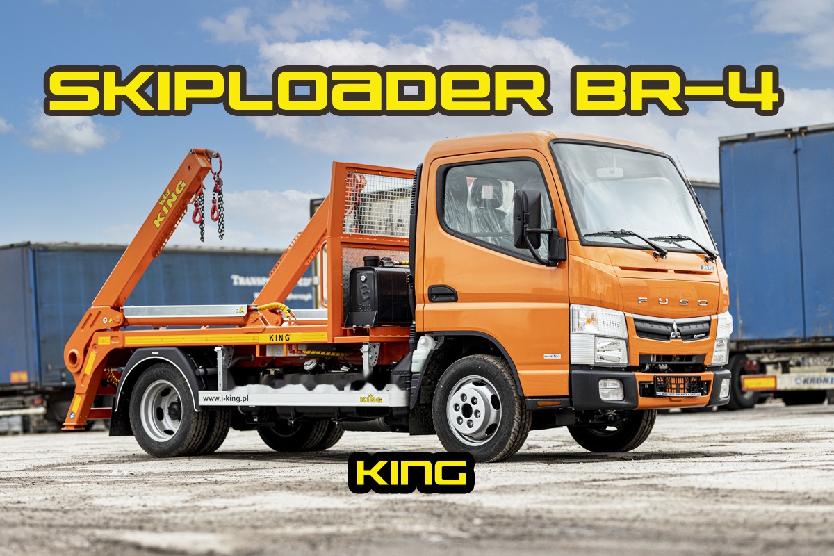 MITSUBISHI Fuso Canter 9C18 - Camión portacontenedor de cadenas: foto 5 MITSUBISHI Fuso Canter 9C18 - Camión portacontenedor de cadenas: foto 5