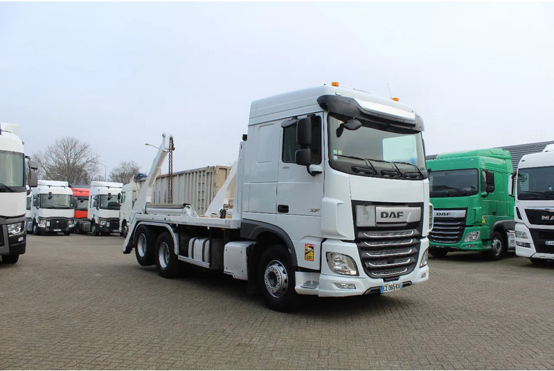 DAF XF 480 * EURO6 * SKIPLOADER * 6X2 * LIFT * - Camión portacontenedor de cadenas: foto 5 DAF XF 480 * EURO6 * SKIPLOADER * 6X2 * LIFT * - Camión portacontenedor de cadenas: foto 5