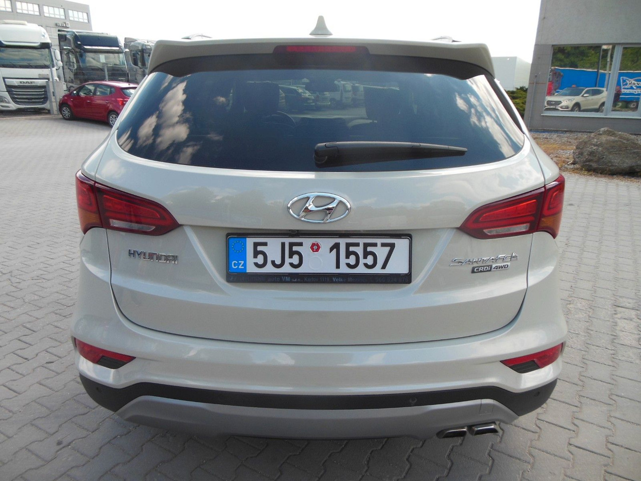 SUV/ Todoterreno Hyundai Santa Fe 2,2 CRDi, 4WD, Automatic, Leder, Panora: foto 9