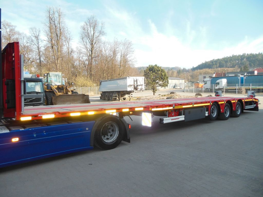 Kässbohrer K.SPA.M3, PLATTFORM MEGA TELESKOP 7M, SOFORT!!! - Semirremolque plataforma/ Caja abierta: foto 1 Kässbohrer K.SPA.M3, PLATTFORM MEGA TELESKOP 7M, SOFORT!!! - Semirremolque plataforma/ Caja abierta: foto 1