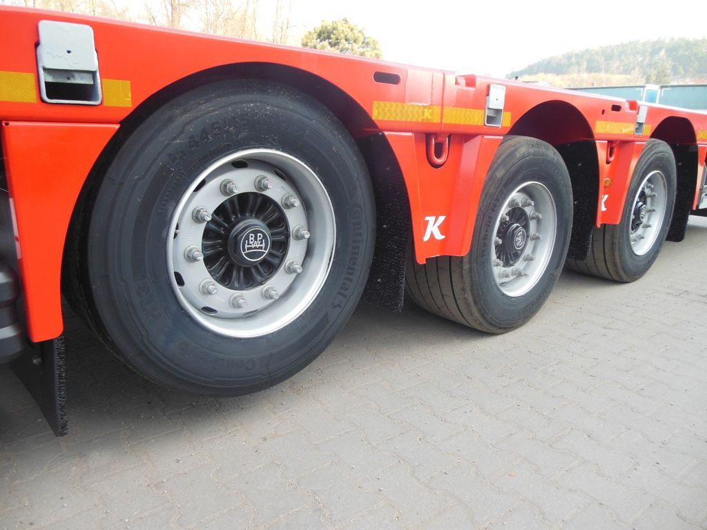 Semirremolque plataforma/ Caja abierta Kässbohrer K.SPA.M3, PLATTFORM MEGA TELESKOP 7M, SOFORT!!!: foto 8