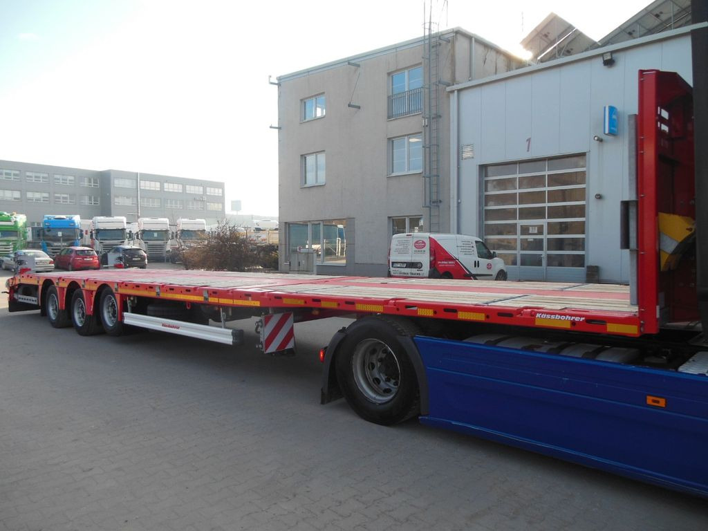 Kässbohrer K.SPA.M3, PLATTFORM MEGA TELESKOP 7M, SOFORT!!! - Semirremolque plataforma/ Caja abierta: foto 2 Kässbohrer K.SPA.M3, PLATTFORM MEGA TELESKOP 7M, SOFORT!!! - Semirremolque plataforma/ Caja abierta: foto 2