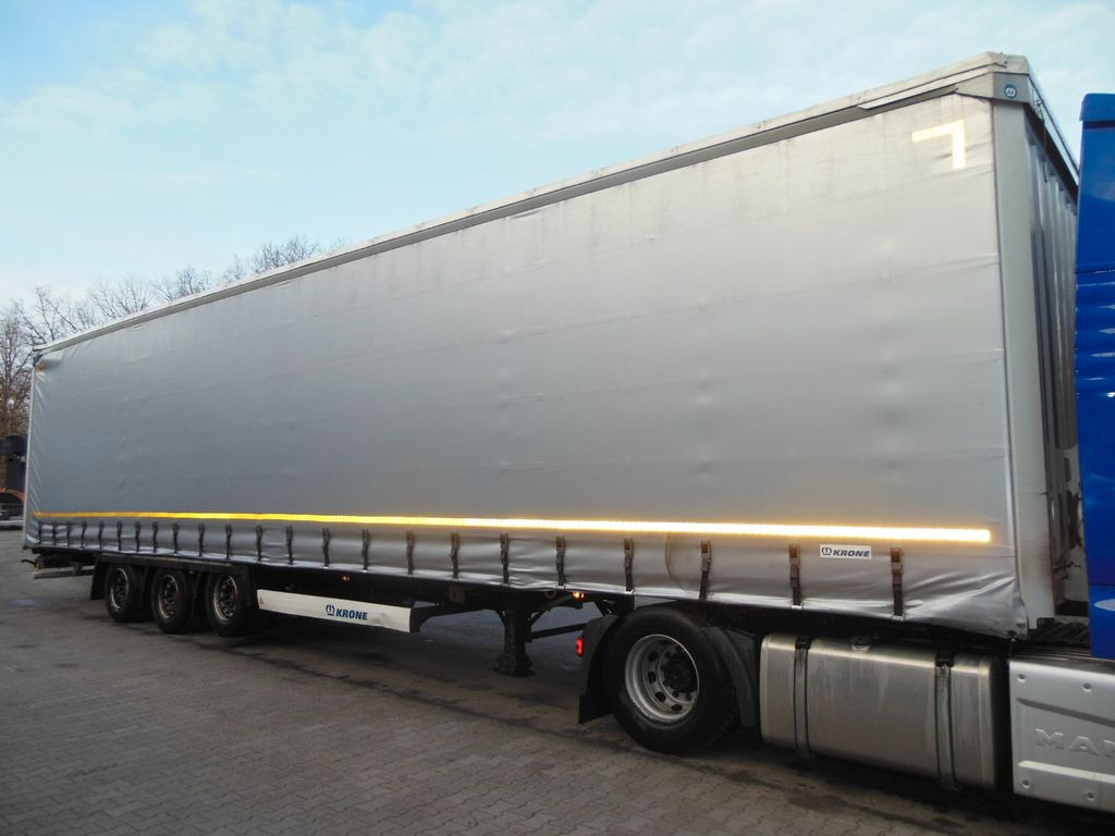 Krone SD MEGA LINER, LOWDECK, LIFT ACHSE - Semirremolque lona: foto 1 Krone SD MEGA LINER, LOWDECK, LIFT ACHSE - Semirremolque lona: foto 1