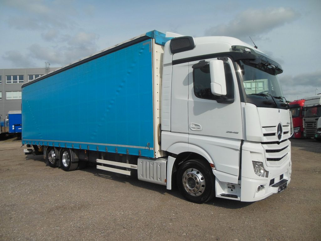 Mercedes-Benz ACTROS 2546, 24 PALETTEN, LBW, ALU FELGEN, TOP!! Mercedes-Benz ACTROS 2546, 24 PALETTEN, LBW, ALU FELGEN, TOP!! - Camión lona: foto 2 Mercedes-Benz ACTROS 2546, 24 PALETTEN, LBW, ALU FELGEN, TOP!! Mercedes-Benz ACTROS 2546, 24 PALETTEN, LBW, ALU FELGEN, TOP!! - Camión lona: foto 2