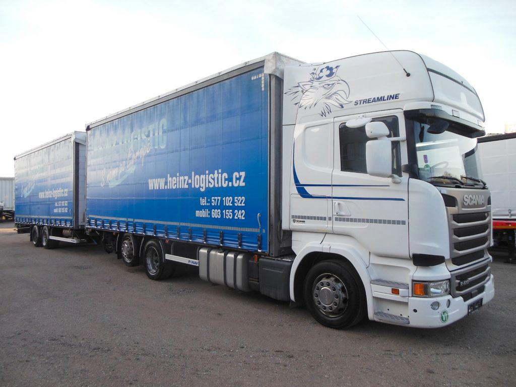 Scania R410, JUMBOZUG 120M3, RETARDER, TOP STAND!! - Camión lona: foto 2 Scania R410, JUMBOZUG 120M3, RETARDER, TOP STAND!! - Camión lona: foto 2