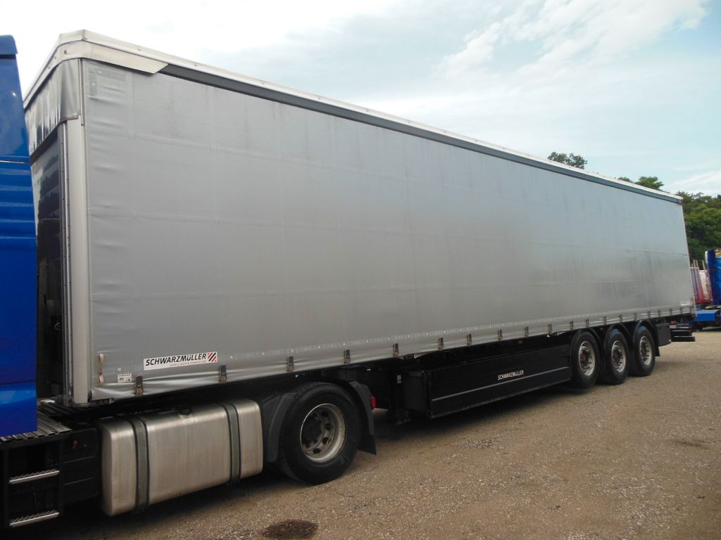 Schwarzmüller S1, BORDWÄNDE, PALETTEN BOX, LIFT ACHSE, TOP!!! - Semirremolque lona: foto 3 Schwarzmüller S1, BORDWÄNDE, PALETTEN BOX, LIFT ACHSE, TOP!!! - Semirremolque lona: foto 3
