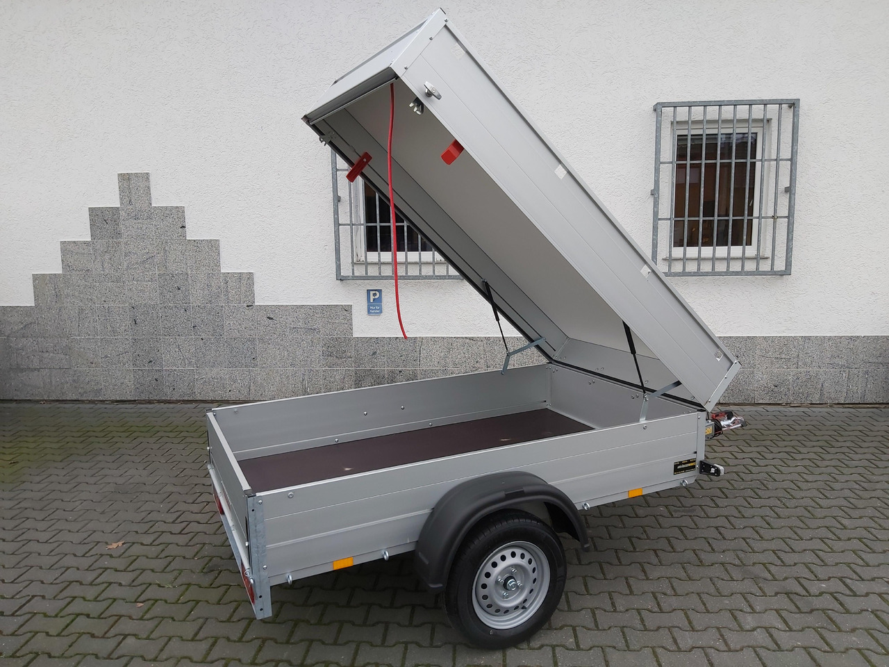 ALUBOXX Deckelanhänger GTB 750 HT 211x126x48 (XS) 750kg Winter Aktion - Remolque de coche: foto 5 ALUBOXX Deckelanhänger GTB 750 HT 211x126x48 (XS) 750kg Winter Aktion - Remolque de coche: foto 5