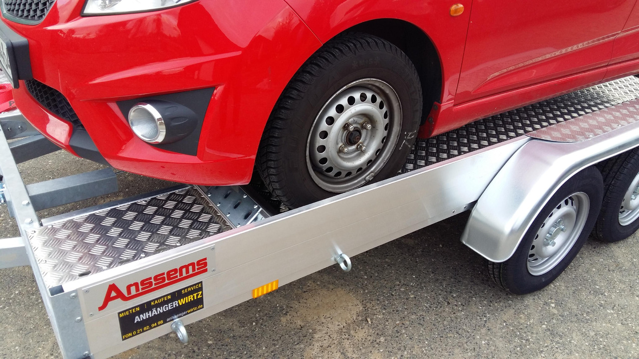 Anssems AMT ECO 1500 light 400x188x18cm (XL) Alurampen 1500kg Wohnmobilanhänger Januar Aktion - Remolque portavehículos: foto 3 Anssems AMT ECO 1500 light 400x188x18cm (XL) Alurampen 1500kg Wohnmobilanhänger Januar Aktion - Remolque portavehículos: foto 3