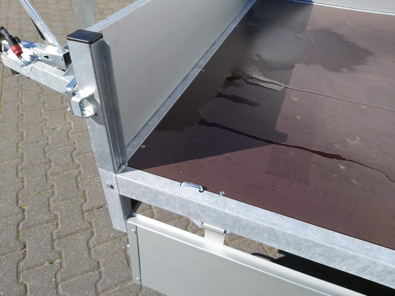 Anssems Hochlader PSX - S 2000 305x153x30cm (M) 2000kg - Remolque plataforma/ Caja abierta: foto 3 Anssems Hochlader PSX - S 2000 305x153x30cm (M) 2000kg - Remolque plataforma/ Caja abierta: foto 3