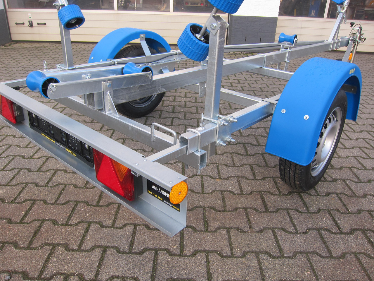 Bootsanhänger Boattrailer Neptun NAVY N7-17 Trailer 750kg mit Winde Winter Online Aktion - Remolque para barco: foto 3 Bootsanhänger Boattrailer Neptun NAVY N7-17 Trailer 750kg mit Winde Winter Online Aktion - Remolque para barco: foto 3