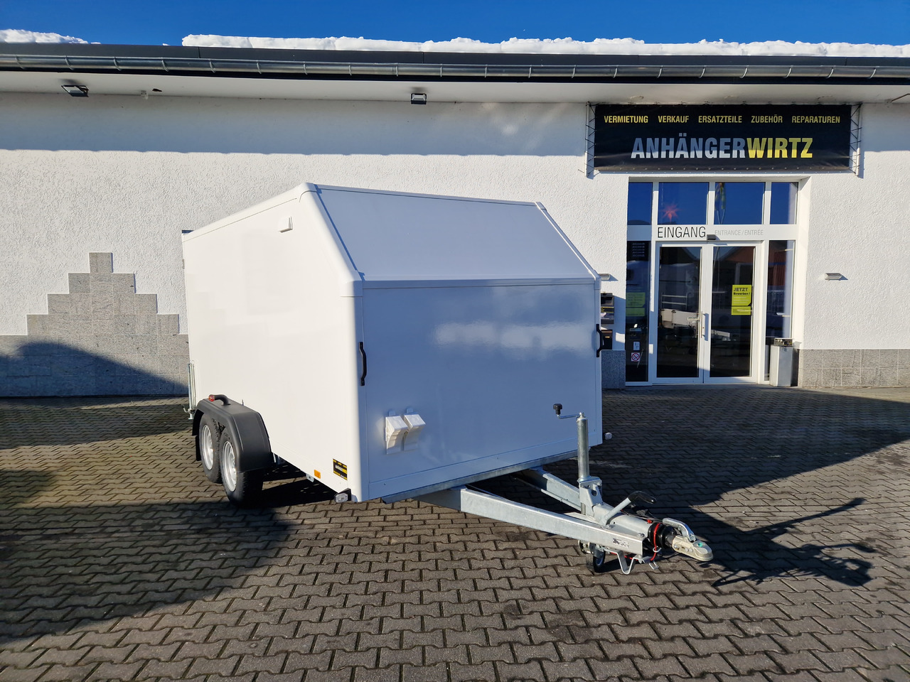 Kargo FS2740/180HTL 405x200x180cm GFK Zurrsystem 100km/H (XL) 2700kg - Remolque caja cerrada: foto 4 Kargo FS2740/180HTL 405x200x180cm GFK Zurrsystem 100km/H (XL) 2700kg - Remolque caja cerrada: foto 4