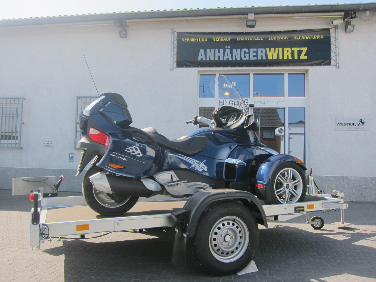 Remolque porta maquinaria Kleinfahrzeug Transporter Multi easyload UNI N13 - 305 305x166x10cm (M) 1300kg: foto 10