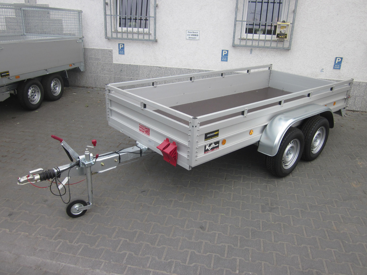 PKW Anhänger Koch Aluline 350x150x44cm (L) 2600kg - Remolque de coche: foto 1 PKW Anhänger Koch Aluline 350x150x44cm (L) 2600kg - Remolque de coche: foto 1