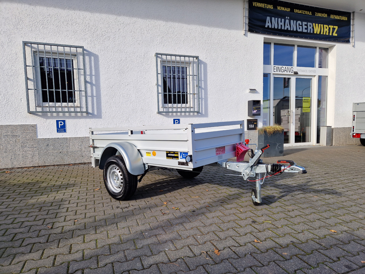Remolque de coche PKW Anhänger Koch Aluline+ B1000 205x105x40cm ALUBODEN (XS) 1000kg 100km/H Januar Online: foto 8