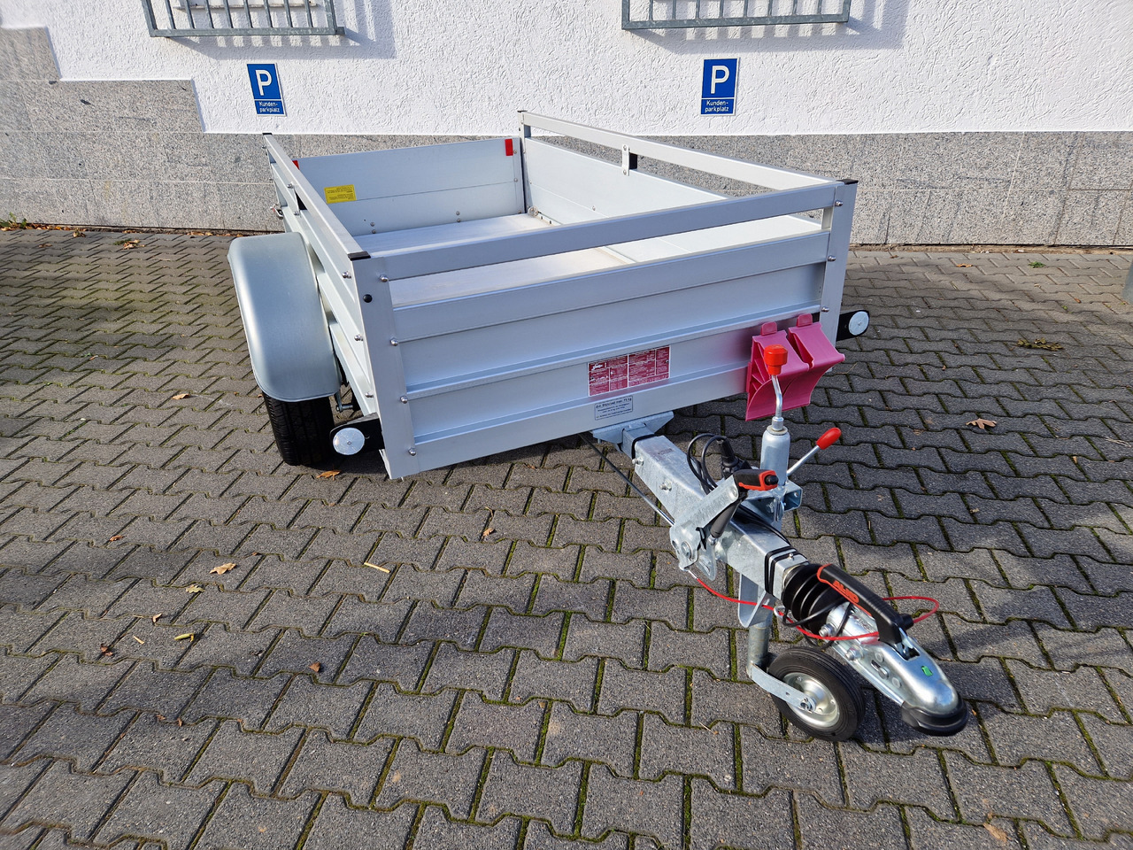 Remolque de coche PKW Anhänger Koch Aluline+ B1000 205x105x40cm ALUBODEN (XS) 1000kg 100km/H Januar Online: foto 12