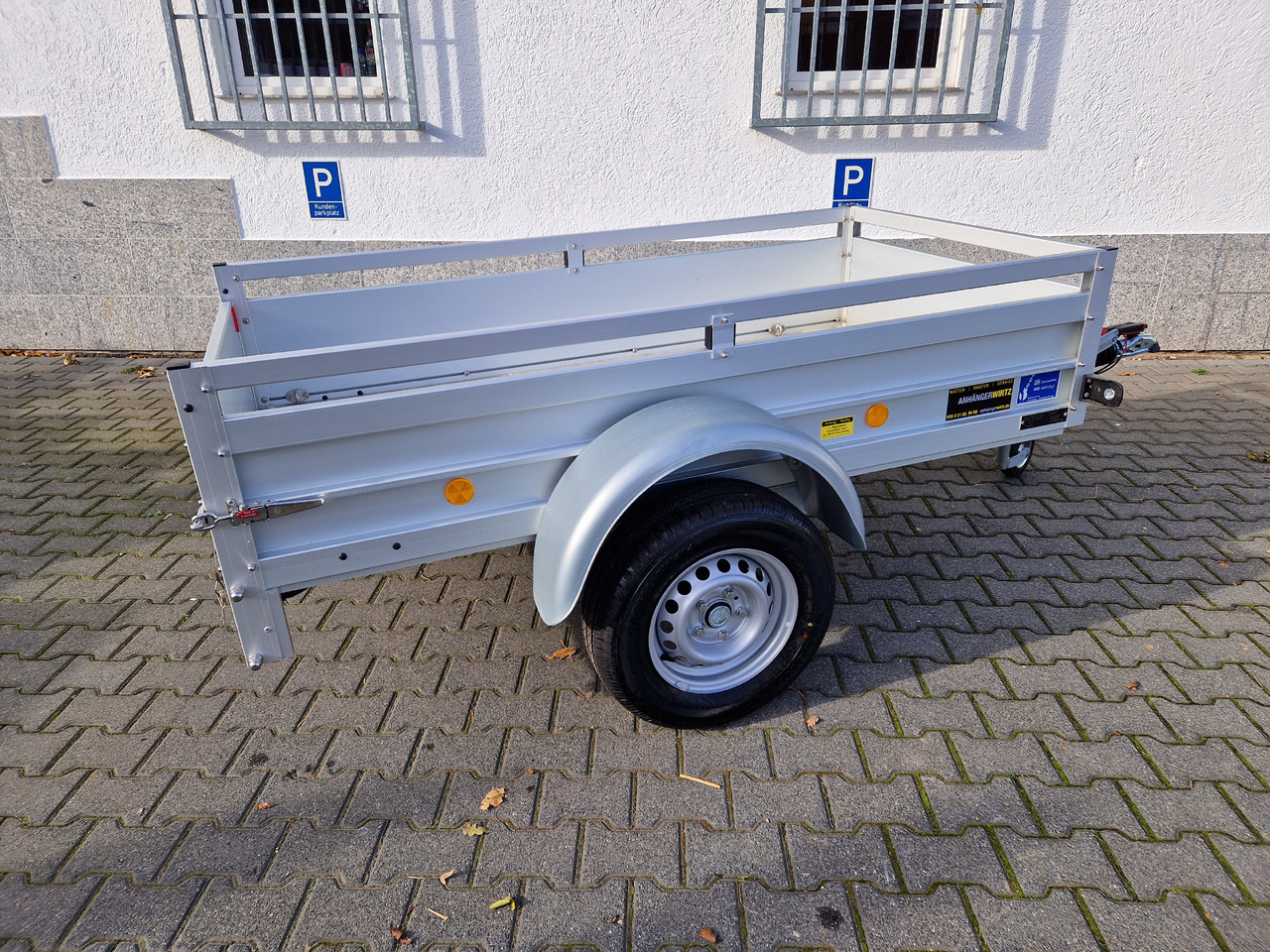 Remolque de coche PKW Anhänger Koch Aluline+ B1000 205x105x40cm ALUBODEN (XS) 1000kg 100km/H Januar Online: foto 9