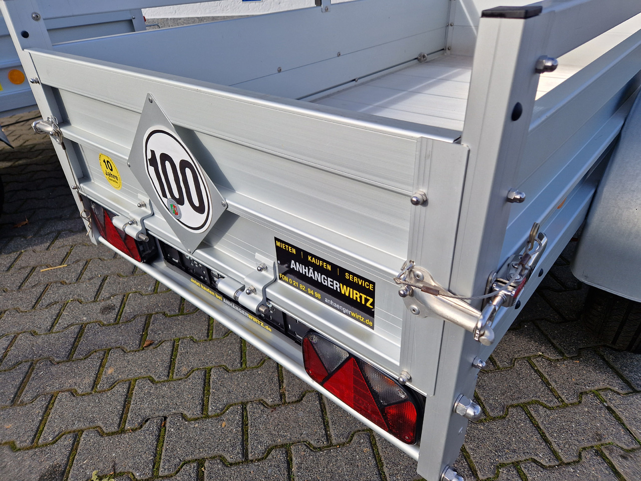 PKW Anhänger Koch Aluline+ B1000 205x105x40cm ALUBODEN (XS) 1000kg 100km/H Januar Online - Remolque de coche: foto 3 PKW Anhänger Koch Aluline+ B1000 205x105x40cm ALUBODEN (XS) 1000kg 100km/H Januar Online - Remolque de coche: foto 3