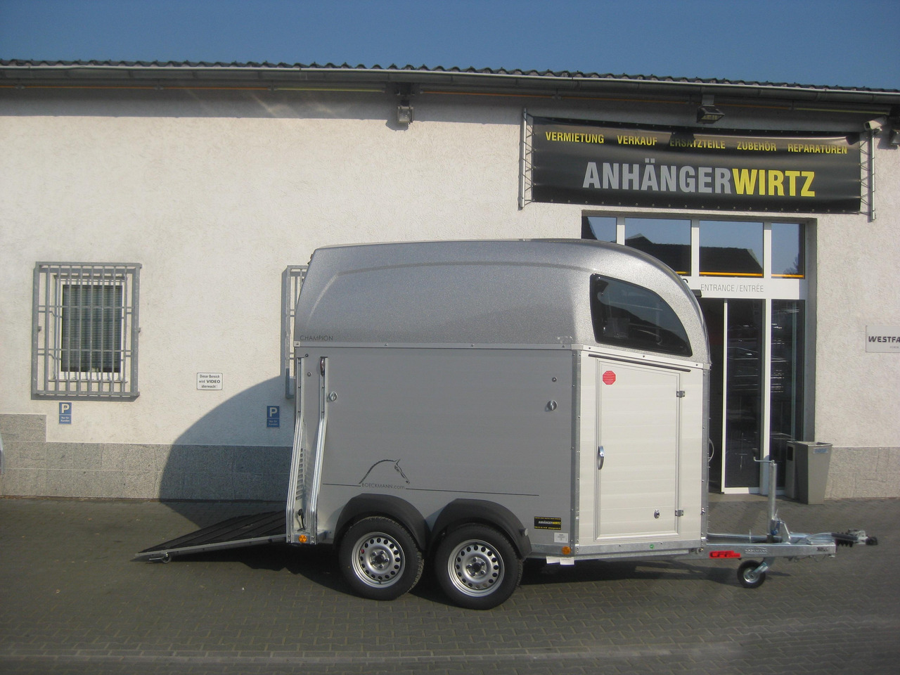 Pferdeanhänger Böckmann Champion C 2700kg CFF+ 100 km/H - Remolque para caballos: foto 5 Pferdeanhänger Böckmann Champion C 2700kg CFF+ 100 km/H - Remolque para caballos: foto 5