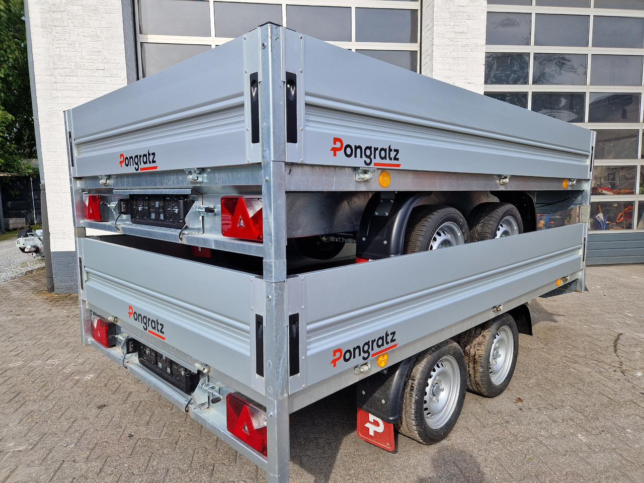 Pongratz Pritschenhochlader PHL 3100/17 T-AL-S 310x170x36cm 13" (M) 2000kg - Remolque plataforma/ Caja abierta: foto 3 Pongratz Pritschenhochlader PHL 3100/17 T-AL-S 310x170x36cm 13" (M) 2000kg - Remolque plataforma/ Caja abierta: foto 3