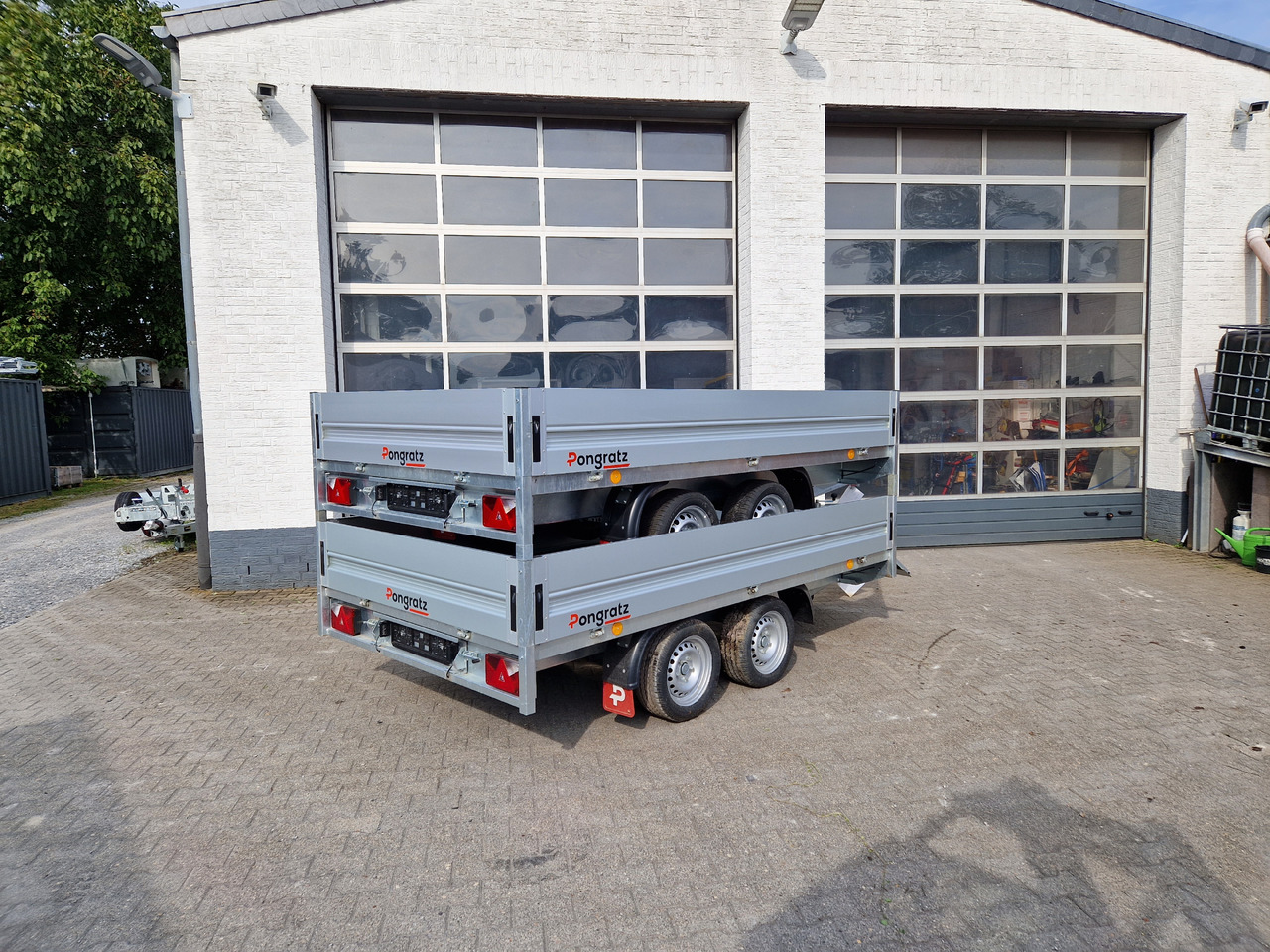 Pongratz Pritschenhochlader PHL 3100/17 T-AL-S 310x170x36cm 13" (M) 2000kg - Remolque plataforma/ Caja abierta: foto 4 Pongratz Pritschenhochlader PHL 3100/17 T-AL-S 310x170x36cm 13" (M) 2000kg - Remolque plataforma/ Caja abierta: foto 4