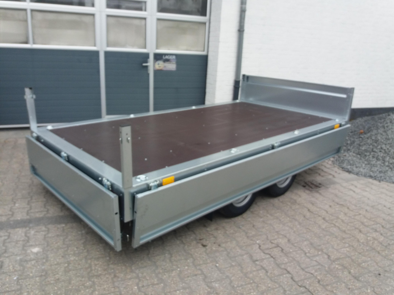 Remolque plataforma/ Caja abierta Pritschenanhänger Trailstar Nordica N20-320 2 KPS 320x168x40cm (M) 2000kg: foto 7