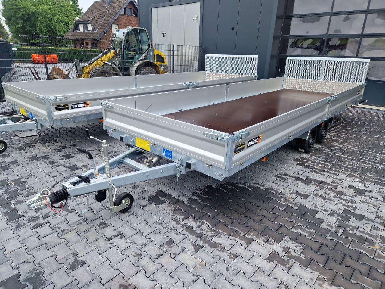 Variant Maschinentransporter 3562 UX Maxi Load 620x210x30cm LED Felgen black 3500kg 2025 - Remolque porta maquinaria: foto 1 Variant Maschinentransporter 3562 UX Maxi Load 620x210x30cm LED Felgen black 3500kg 2025 - Remolque porta maquinaria: foto 1