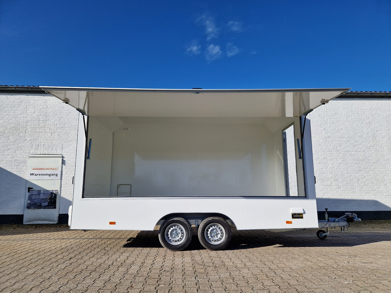 Remolque venta ambulante Verkaufsanhänger VK 420 200 aero retro 420x200x230cm Verkaufsklappe (XL) 2000kg Abverkauf Aussteller: foto 14