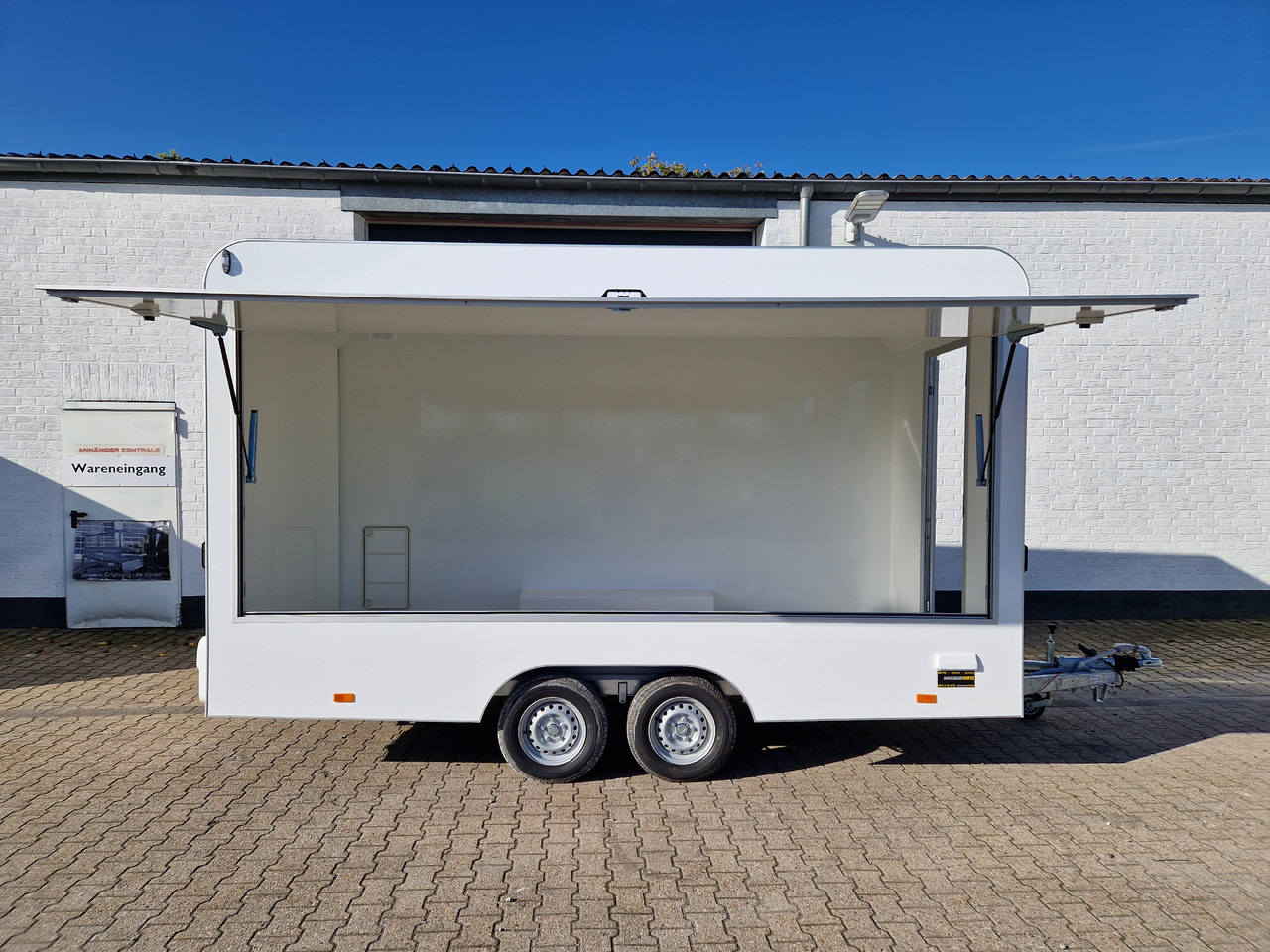 Remolque venta ambulante Verkaufsanhänger VK 420 200 aero retro 420x200x230cm Verkaufsklappe (XL) 2000kg Abverkauf Aussteller: foto 11