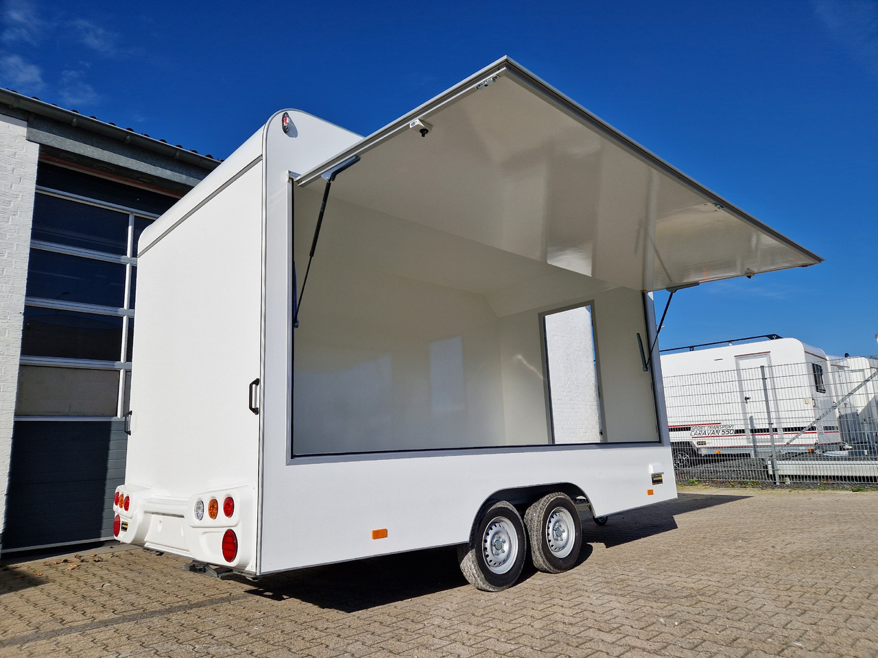Remolque venta ambulante Verkaufsanhänger VK 420 200 aero retro 420x200x230cm Verkaufsklappe (XL) 2000kg Abverkauf Aussteller: foto 9