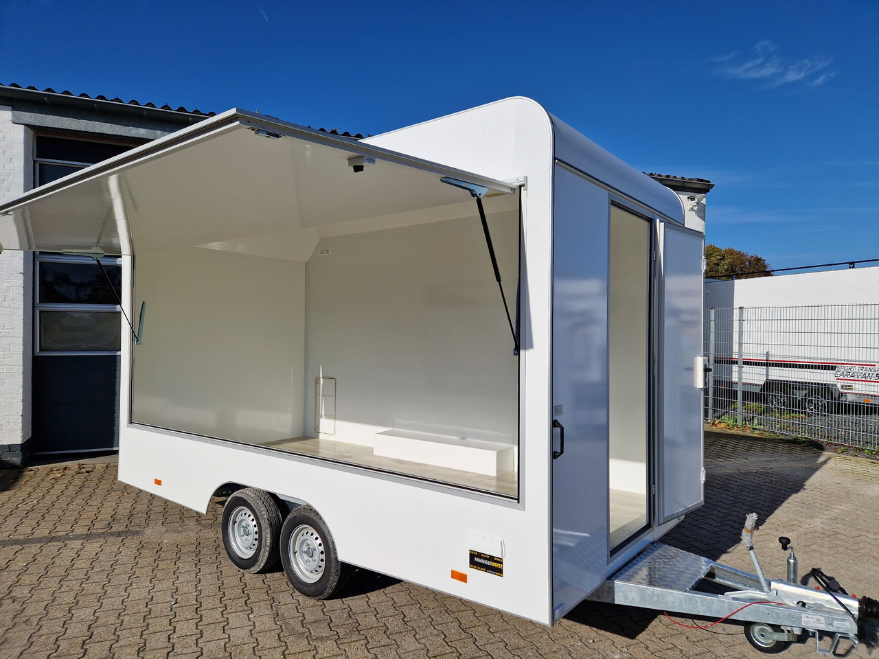 Remolque venta ambulante Verkaufsanhänger VK 420 200 aero retro 420x200x230cm Verkaufsklappe (XL) 2000kg Abverkauf Aussteller: foto 18