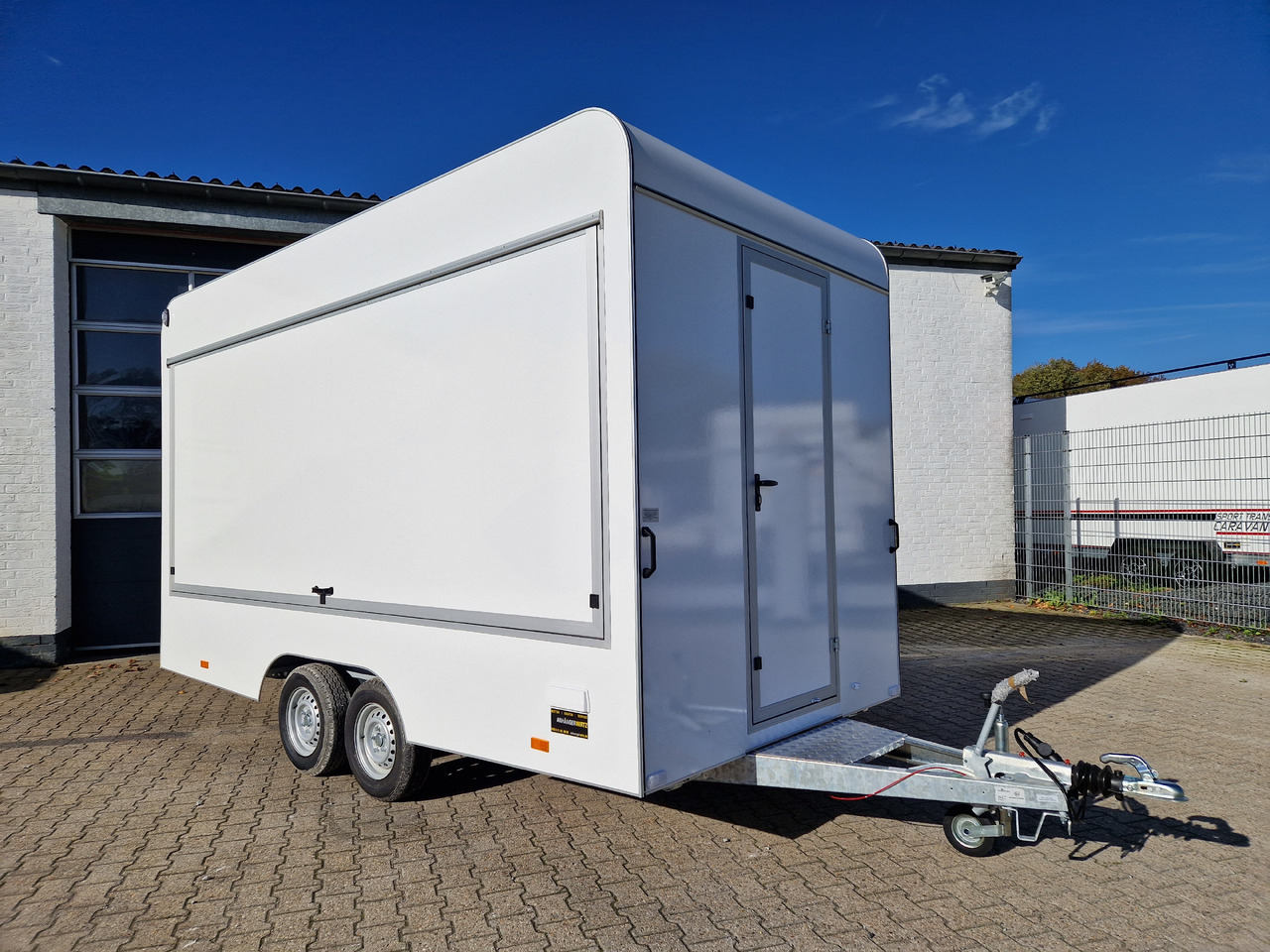 Remolque venta ambulante Verkaufsanhänger VK 420 200 aero retro 420x200x230cm Verkaufsklappe (XL) 2000kg Abverkauf Aussteller: foto 17