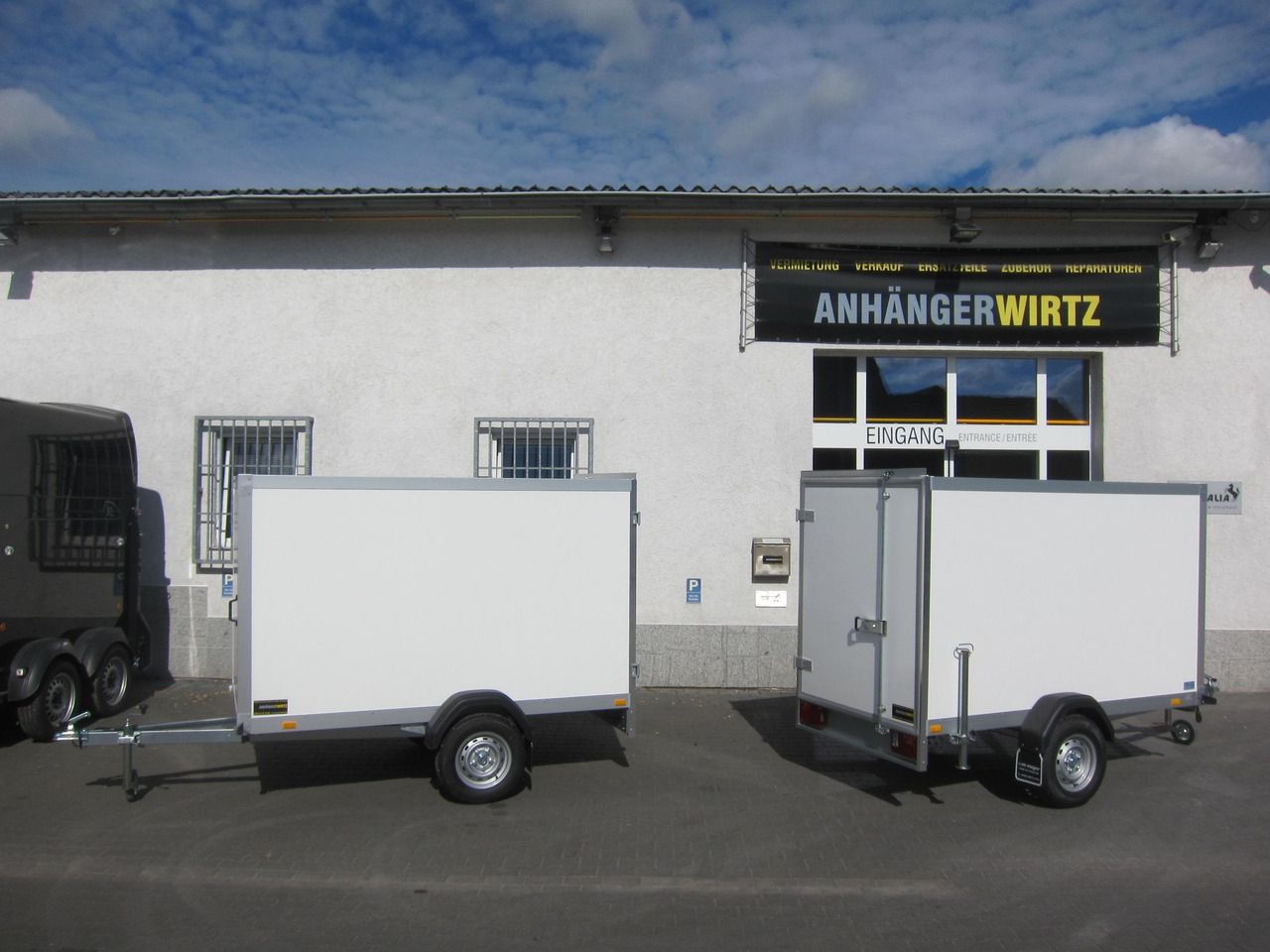 WM Meyer Koffer AZ 7525/126 150 S30 251x126x150cm (S) 750kg online Aktion Modell 2024 - Remolque caja cerrada: foto 2 WM Meyer Koffer AZ 7525/126 150 S30 251x126x150cm (S) 750kg online Aktion Modell 2024 - Remolque caja cerrada: foto 2