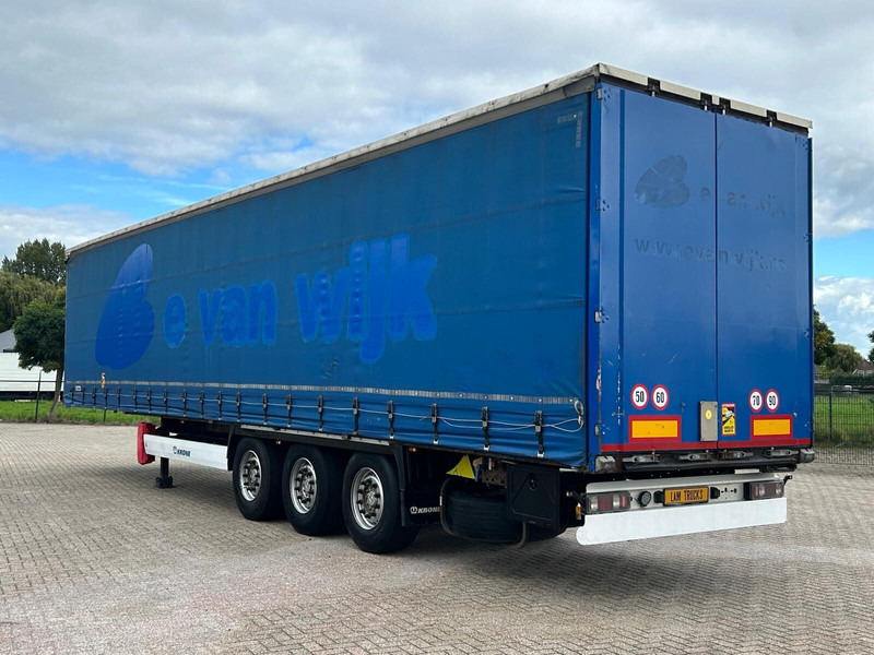 Krone 3 axle LIFT AXLE SAF DISK AXLE - Semirremolque lona: foto 1 Krone 3 axle LIFT AXLE SAF DISK AXLE - Semirremolque lona: foto 1