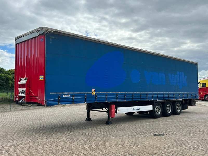 Krone 3 axle LIFT AXLE SAF DISK AXLE - Semirremolque lona: foto 3 Krone 3 axle LIFT AXLE SAF DISK AXLE - Semirremolque lona: foto 3