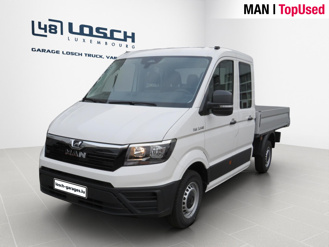 MAN TGE 3.140 4X2F L3 SB Doka Pritsche - Furgoneta caja abierta, Furgoneta combi: foto 1 MAN TGE 3.140 4X2F L3 SB Doka Pritsche - Furgoneta caja abierta, Furgoneta combi: foto 1