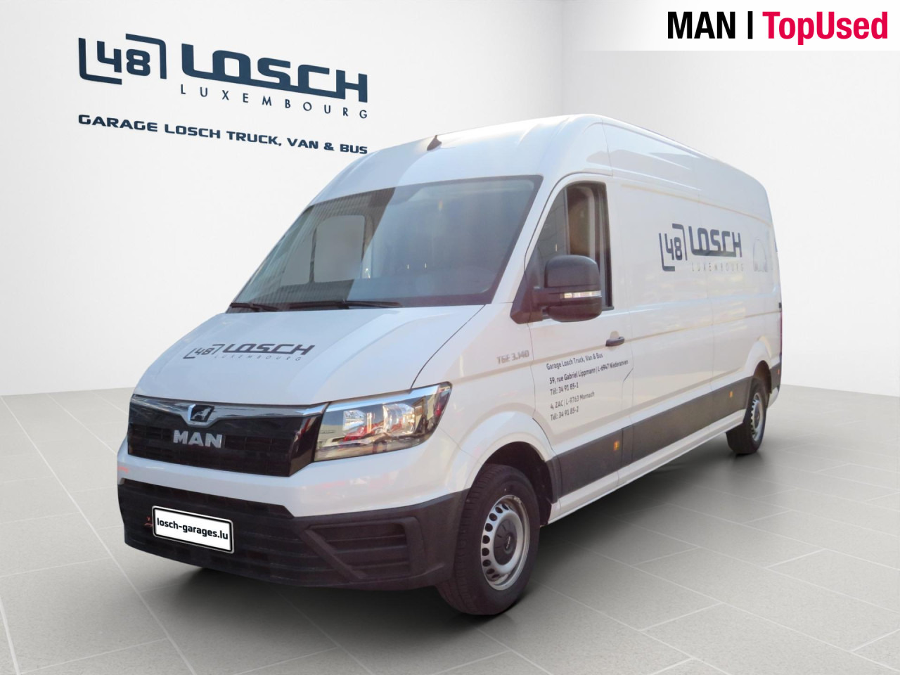 MAN TGE 3.140 4X2F L4H3 SB Kasten Klima ZV - Furgón: foto 1 MAN TGE 3.140 4X2F L4H3 SB Kasten Klima ZV - Furgón: foto 1