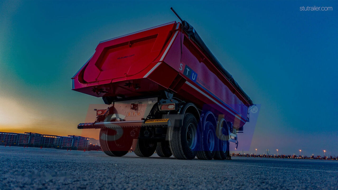 STU 3 AXLE TIPPER TRAILER / 3 ESSİEUX REMORQUE BENNE - Semirremolque volquete: foto 3 STU 3 AXLE TIPPER TRAILER / 3 ESSİEUX REMORQUE BENNE - Semirremolque volquete: foto 3
