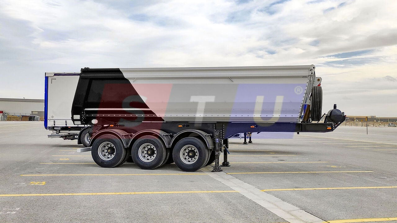STU 3 AXLE TIPPER TRAILER / 3 ESSİEUX REMORQUE BENNE - Semirremolque volquete: foto 4 STU 3 AXLE TIPPER TRAILER / 3 ESSİEUX REMORQUE BENNE - Semirremolque volquete: foto 4