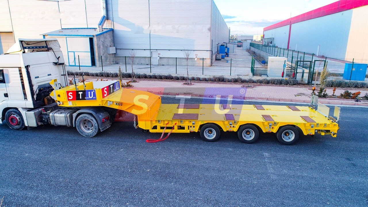 STU 3 Axle Hydraulic Steering Low Loader - Semirremolque góndola rebajadas: foto 2 STU 3 Axle Hydraulic Steering Low Loader - Semirremolque góndola rebajadas: foto 2