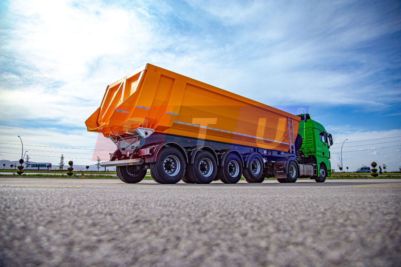 STU 4 AXLE TIPPER TRAILER / 4 ESSİEUX BENNE REMORQUE - Semirremolque volquete: foto 1 STU 4 AXLE TIPPER TRAILER / 4 ESSİEUX BENNE REMORQUE - Semirremolque volquete: foto 1