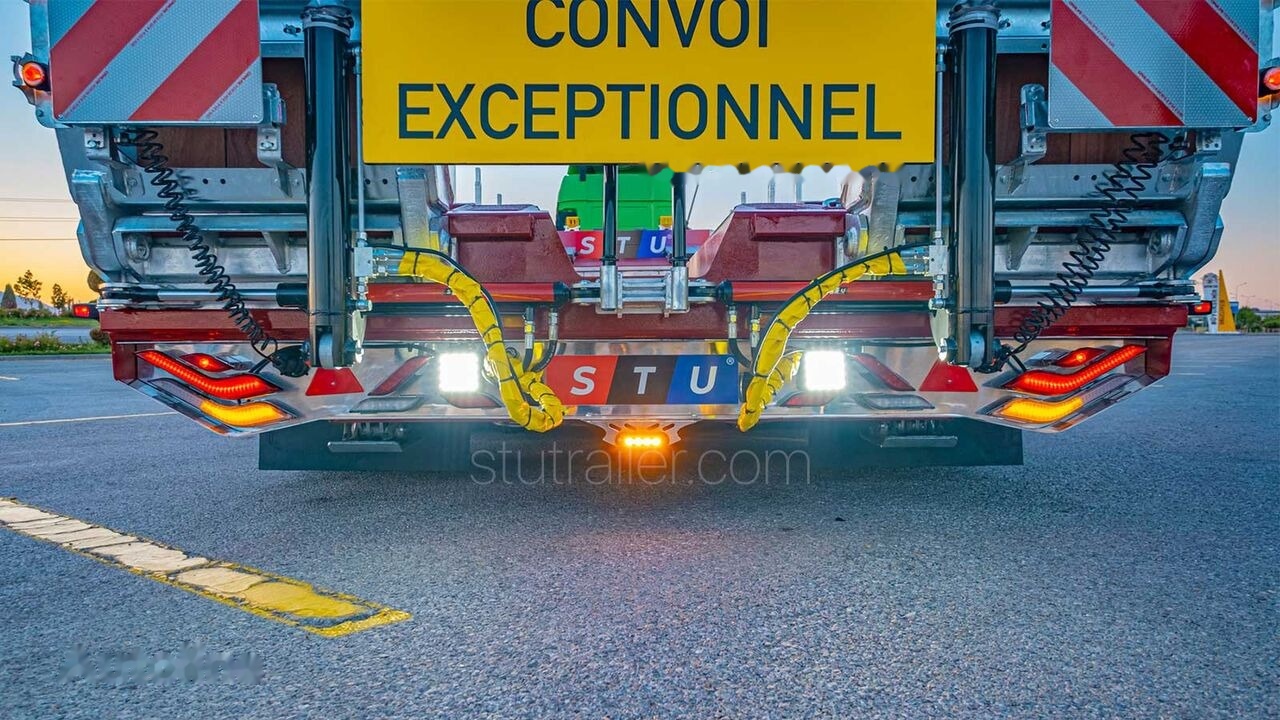 Leasing de STU 4 Axle Extendable Lowbed Trailer STU 4 Axle Extendable Lowbed Trailer: foto 13