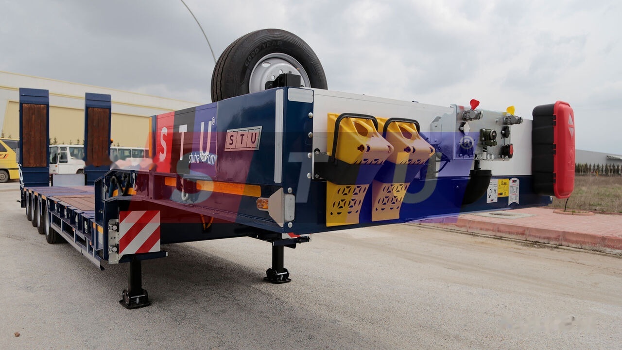 Leasing de STU 4 Axle Extendable Lowbed Trailer STU 4 Axle Extendable Lowbed Trailer: foto 21