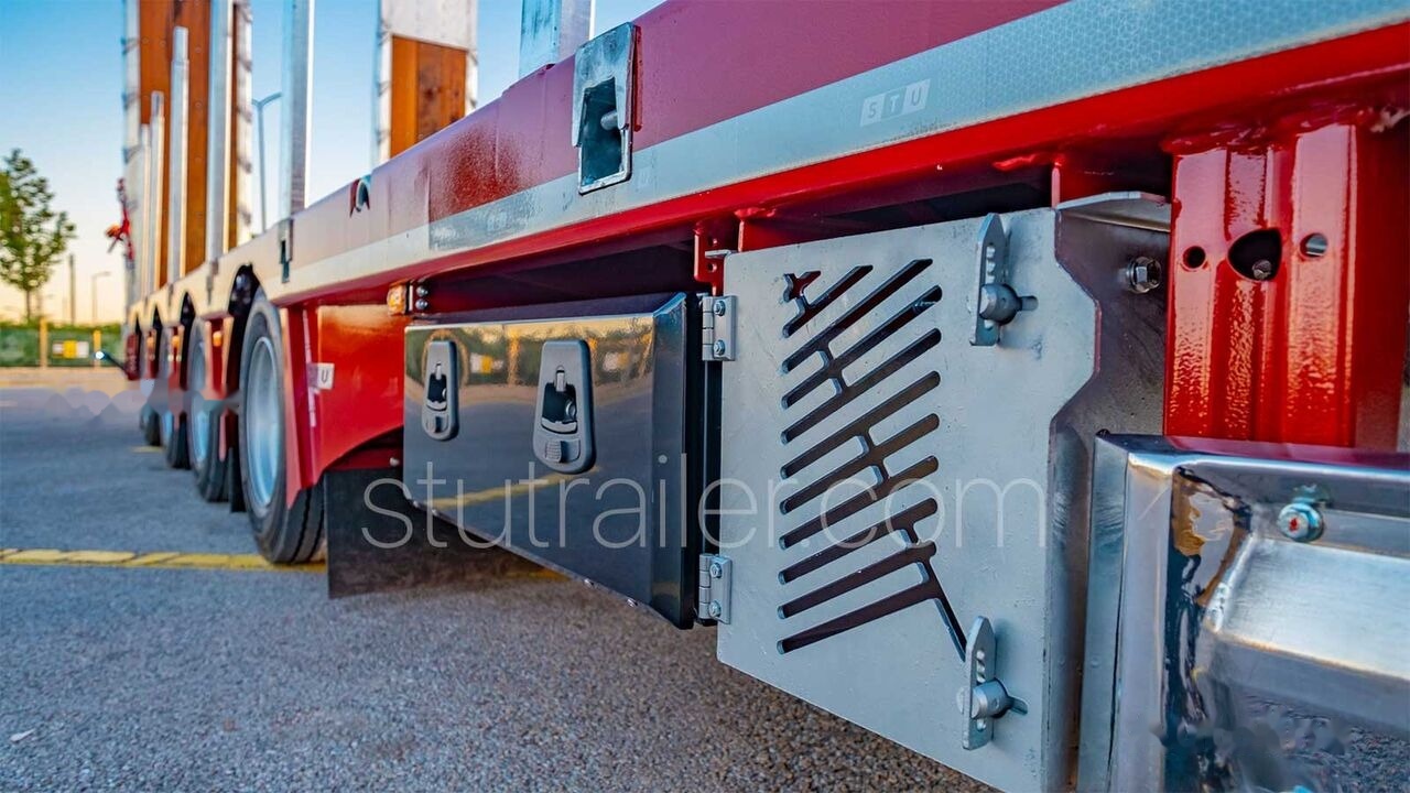 Leasing de STU 4 Axle Extendable Lowbed Trailer STU 4 Axle Extendable Lowbed Trailer: foto 10